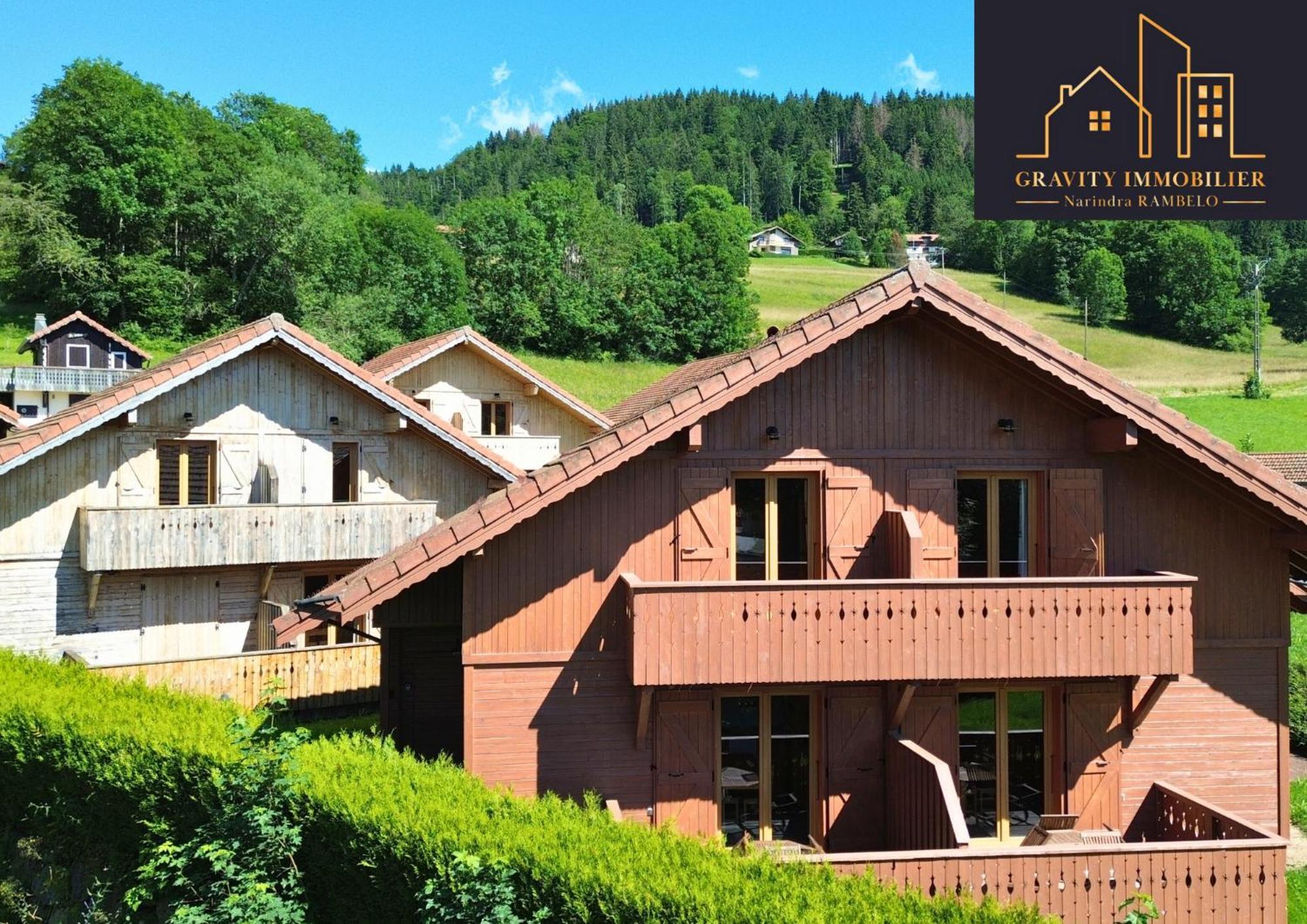 Chalet Duplex Mont-Saxonnex "Le Jarbay " Exterior photo